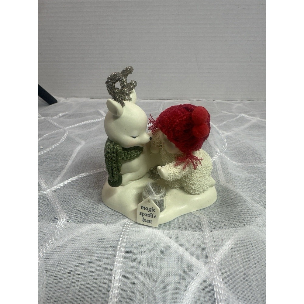 Department 56 Snowbabies "Do You Believe In Magic" Porcelain Figurine 2010 NIB